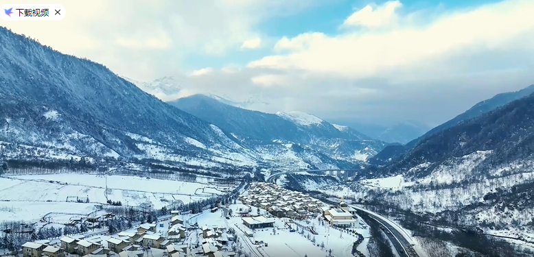 四川文旅市场迎复苏 雅安几大景区开启梦幻冰雪季