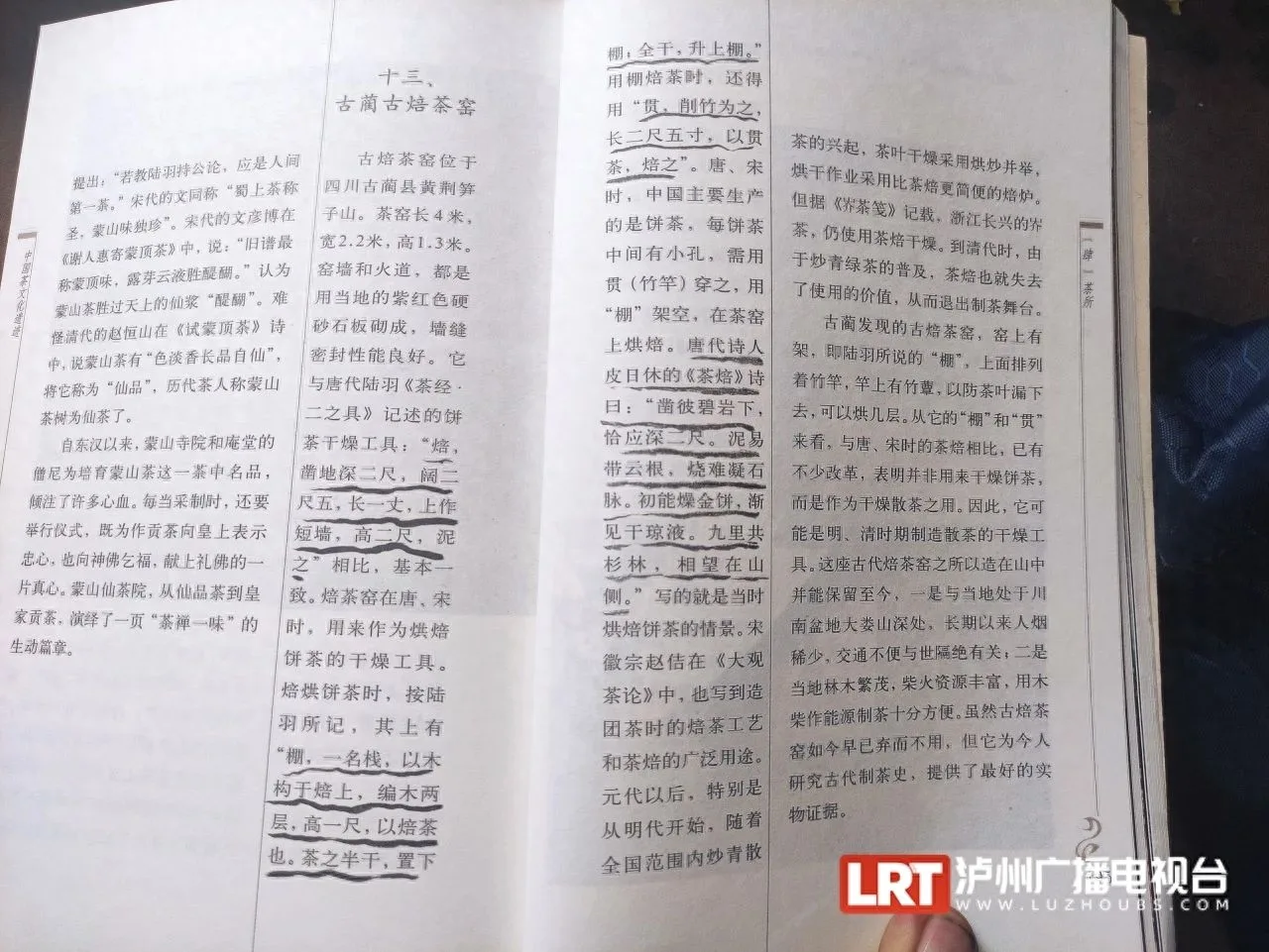 古蔺县发现三处疑似“古焙茶窑”遗迹!