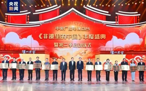 《非遗里的中国》年度盛典来了！为泸州颁赠拍摄地纪念牌