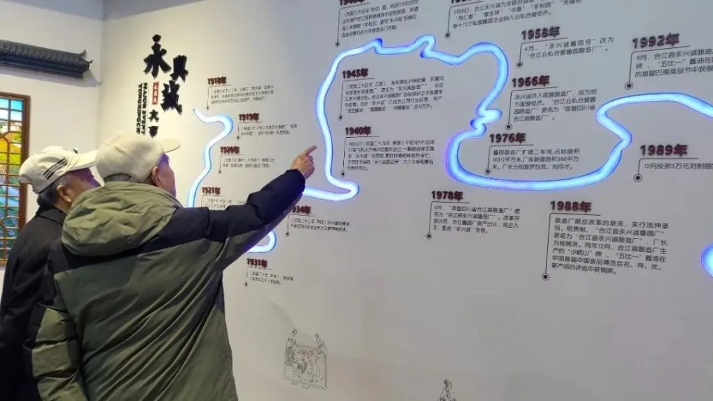 重温昔日|永兴诚创始人张茂玖后人,至永兴诚酱油博览园参观