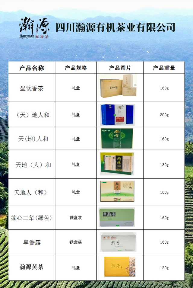 纳溪特早茶 四川瀚源有机茶业有限公司