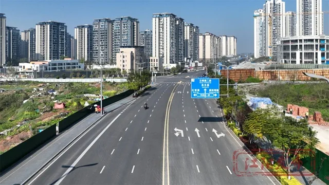 泸州车主们 龙翔西路二环路至马鞍寺段已通车
