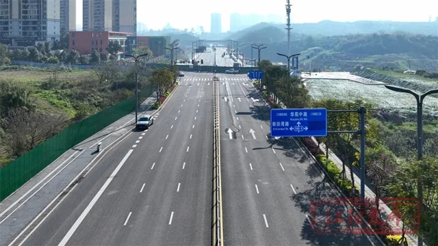 泸州车主们 龙翔西路二环路至马鞍寺段已通车