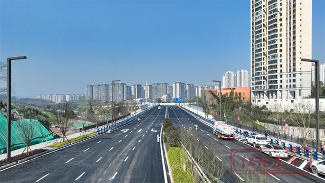 泸州车主们 龙翔西路二环路至马鞍寺段已通车