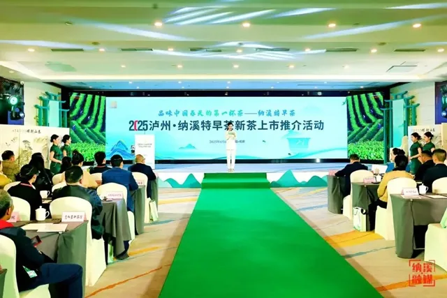 2025泸州·纳溪特早茶新茶上市推介活动在成都举行