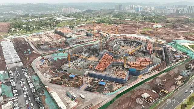明年建成投用!宜宾城市体育文化综合体项目加速推进