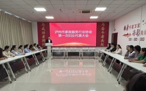 泸州市家政服务行业协会妇联正式成立
