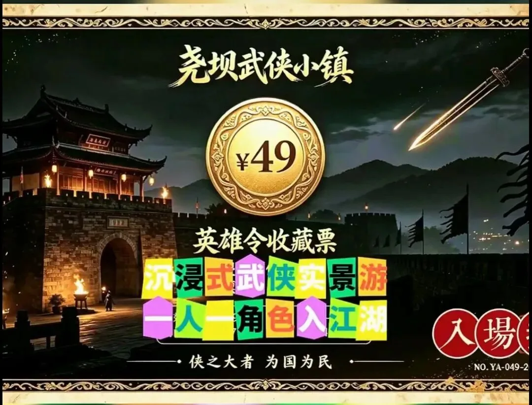 尧坝武侠小镇全新业态布局说明暨招商交流会——打造成渝首个全沉浸式武侠江湖全域度假目的地